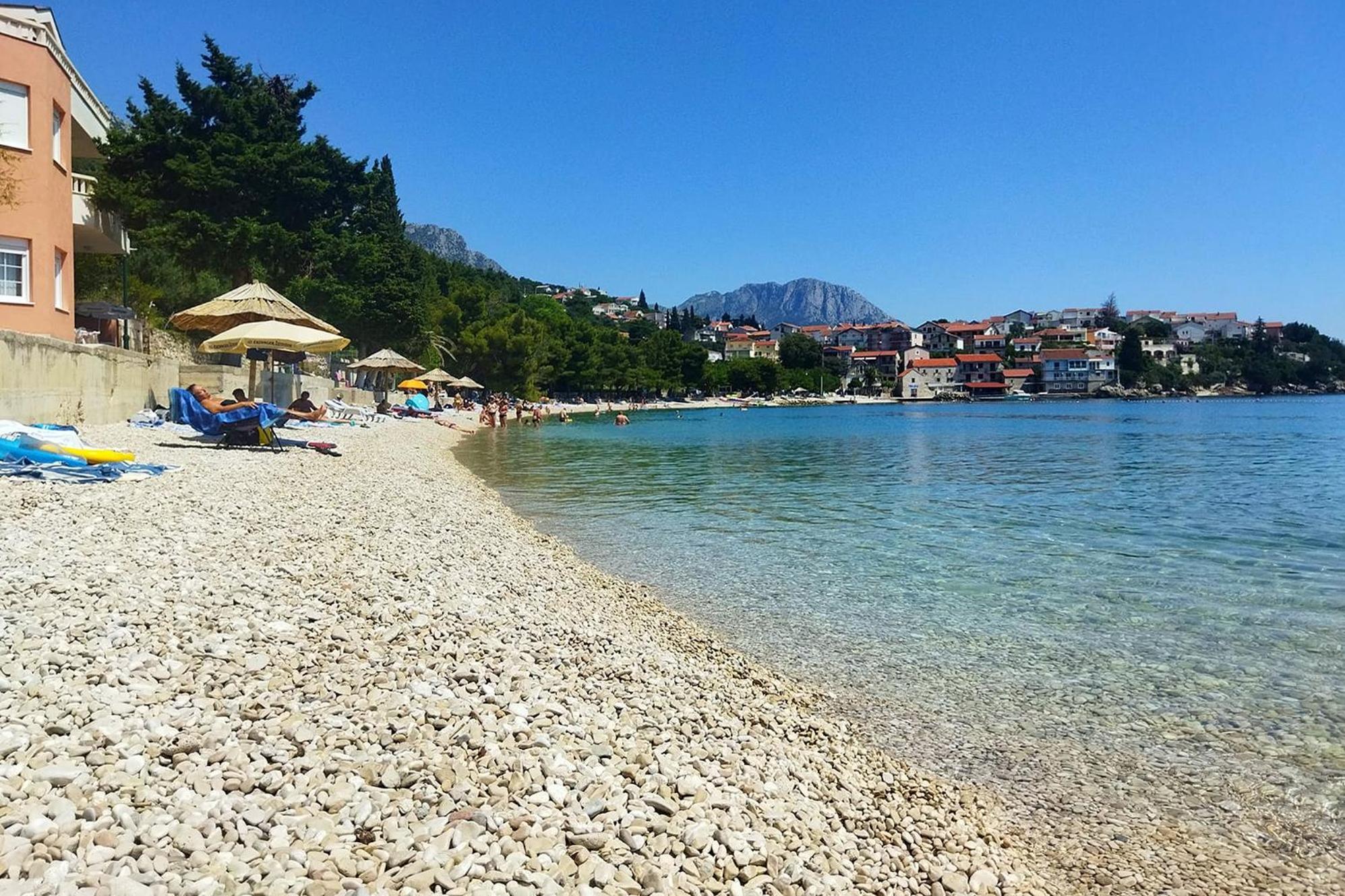 Apartments By The Sea Podaca, Makarska - 2576 Екстериор снимка